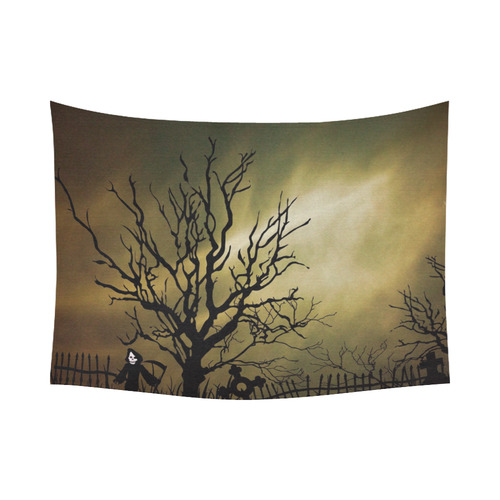 Halloween_20170723_by_JAMColors Cotton Linen Wall Tapestry 80"x 60"