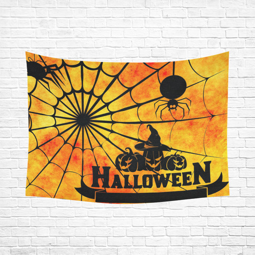 Halloween_20170720_by_JAMColors Cotton Linen Wall Tapestry 80"x 60"