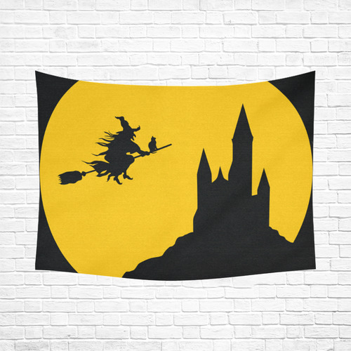 Halloween_20170721_by_JAMColors Cotton Linen Wall Tapestry 80"x 60"