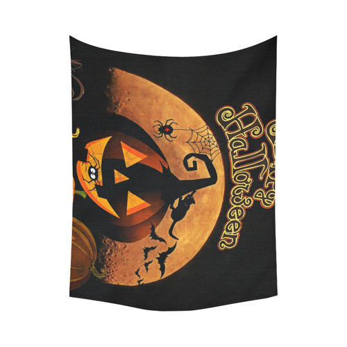 Halloween_20170718_by_JAMColors Cotton Linen Wall Tapestry 80"x 60"