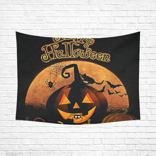 Halloween_20170718_by_JAMColors Cotton Linen Wall Tapestry 80"x 60"
