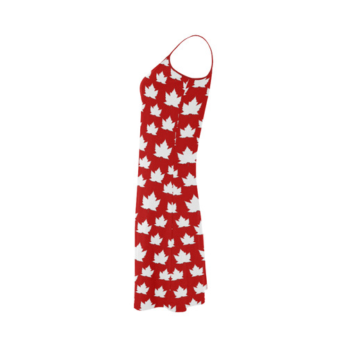 Cute Canada Dresses Red Canada Dress Alcestis Slip Dress (Model D05)