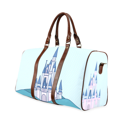 Dream Castle Waterproof Travel Bag/Small (Model 1639)