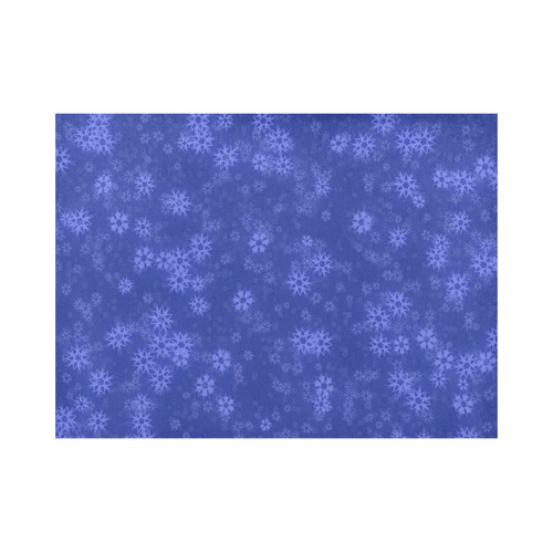 Snow stars blue Placemat 14’’ x 19’’ (Set of 4)