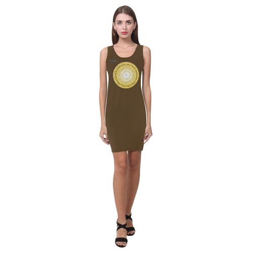 protection from Jerusalem of gold Medea Vest Dress (Model D06)