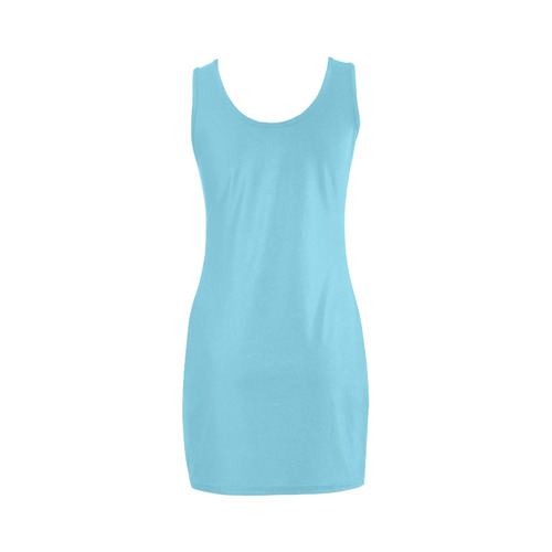 protection in blue harmony Medea Vest Dress (Model D06)