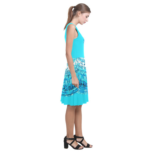 Protection from Jerusalem in blue Atalanta Casual Sundress(Model D04)