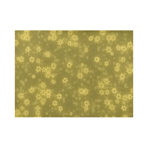 Snow stars golden Placemat 14’’ x 19’’ (Set of 6)