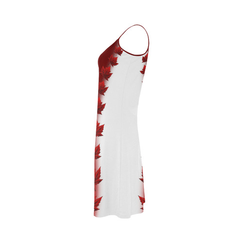 Canada Dresses Canada Maple Leaf Dresses Alcestis Slip Dress (Model D05)