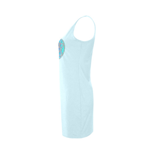 protection in blue harmony Medea Vest Dress (Model D06)