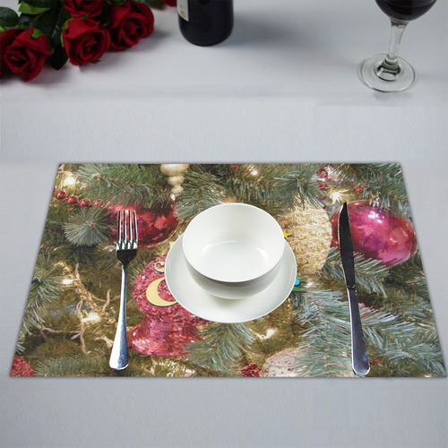 merry christmas 5152 Placemat 14’’ x 19’’ (Set of 2)
