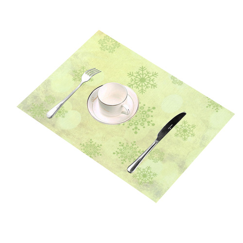 Winter bokeh, soft Placemat 14’’ x 19’’ (Set of 2)