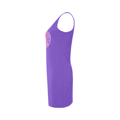 protection in purple colors Medea Vest Dress (Model D06)