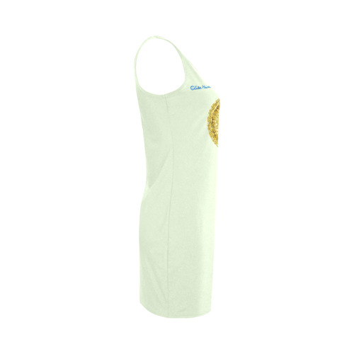 protection from Jerusalem of gold Medea Vest Dress (Model D06)