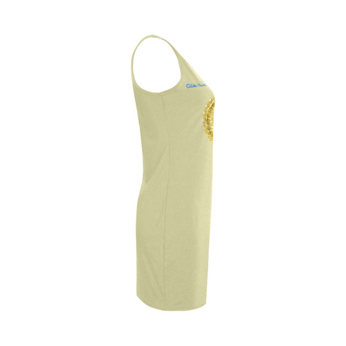 protection from Jerusalem of gold Medea Vest Dress (Model D06)