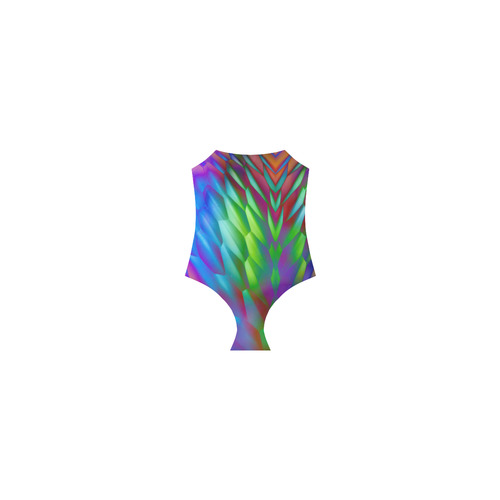 steel petals Strap Swimsuit ( Model S05)