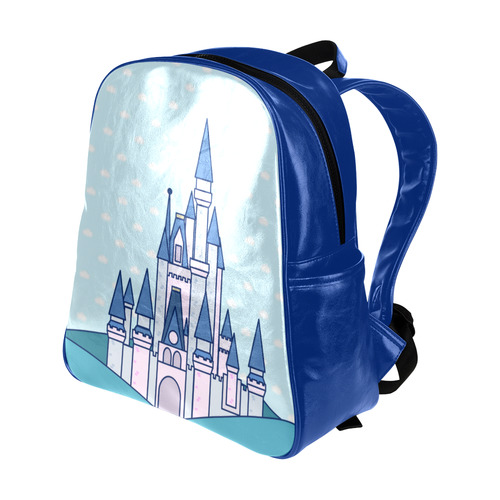 Dream Castle Multi-Pockets Backpack (Model 1636)