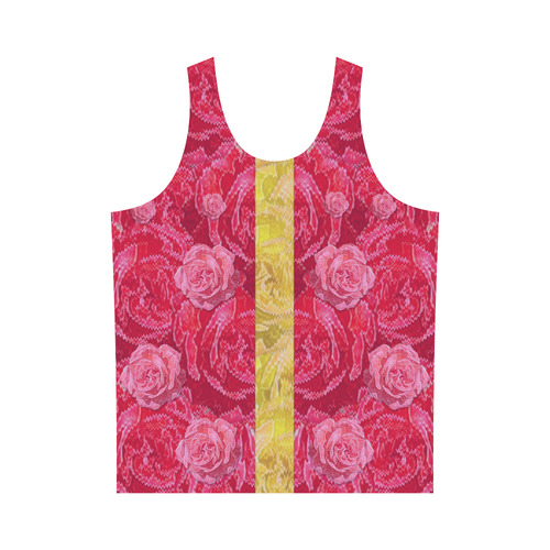 Rose and roses and another rose All Over Print Tank Top for Men (Model T43)