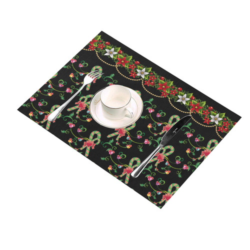 Candy Cane Exposion Placemat 14’’ x 19’’ (Set of 6)