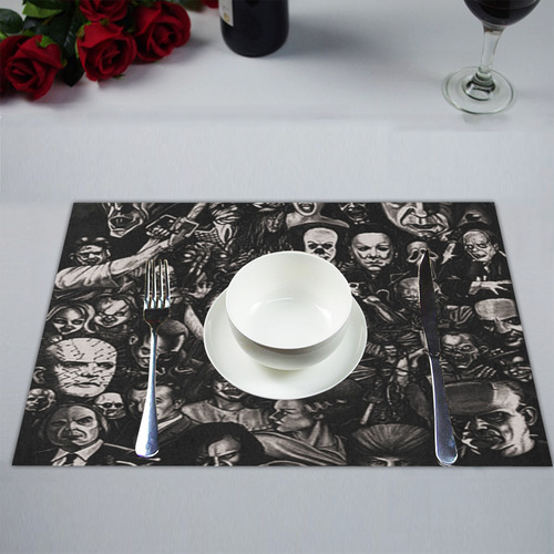 horrorheroes Halloween Placemat 14’’ x 19’’ (Six Pieces)