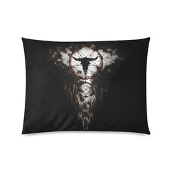 dreamcatcher - pentagram Custom Zippered Pillow Case 20"x26"(Twin Sides)