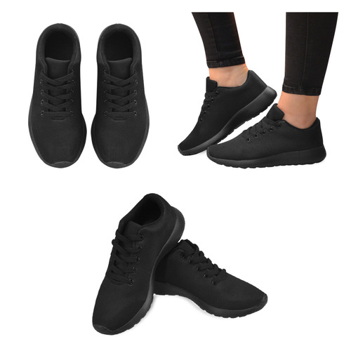 model_020-715 Black Men's Running Shoes/Large Size (Model 020)