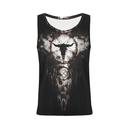 dreamcatcher - pentagram All Over Print Tank Top for Women (Model T43)