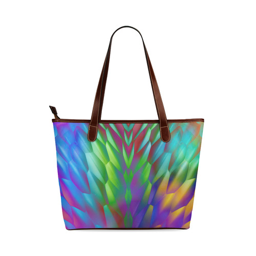 steel petals -2 Shoulder Tote Bag (Model 1646)