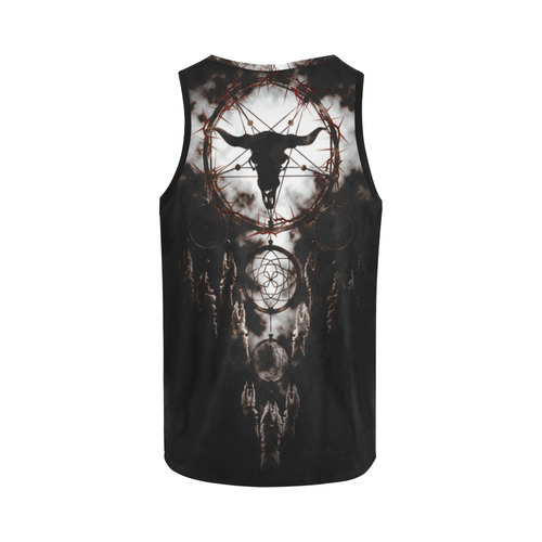 dreamcatcher - pentagram All Over Print Tank Top for Women (Model T43)