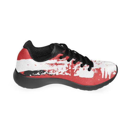 Paint Drip American Flag Women's Running Shoes Women’s Running Shoes (Model 020)