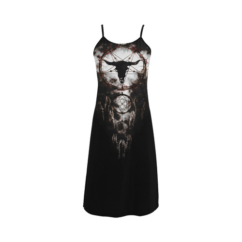 dreamcatcher - pentagram Alcestis Slip Dress (Model D05)