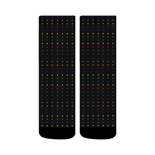 Dots & Colors Modern, Colorful pattern design Crew Socks