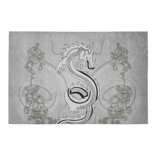 Chinese dragon, Azalea Doormat 24" x 16" (Sponge Material)