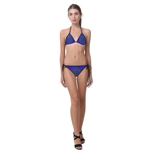 BlueandPurple Custom Bikini Swimsuit (Model S01)