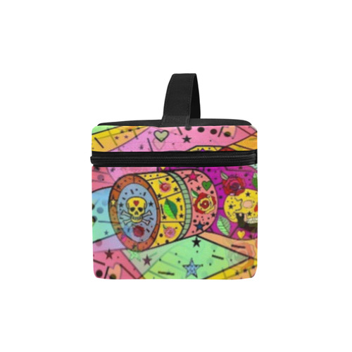 Smile Popart by Nico Bielow Cosmetic Bag/Large (Model 1658)