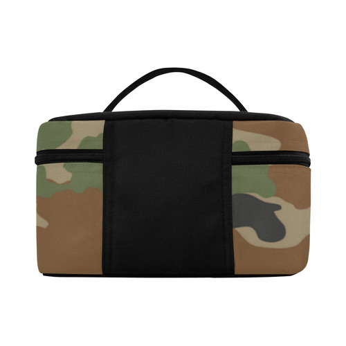 woodland camouflage pattern lunch bag Lunch Bag/Large (Model 1658)