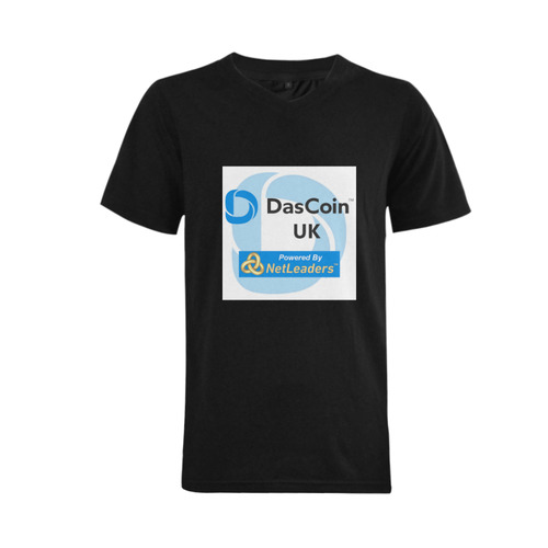 DasCoin UK T1 Men's V-Neck T-shirt  Big Size(USA Size) (Model T10)