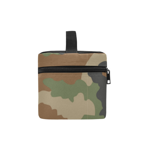 woodland camouflage pattern lunch bag Lunch Bag/Large (Model 1658)