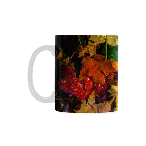 Fall Leaves - Mug White Mug(11OZ)