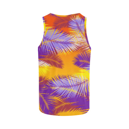 Tropical Summer Pop Art Hipster All Over Print Tank Top for Men (Model T43)