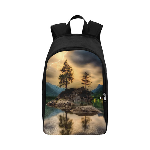 stormy backpack Fabric Backpack for Adult (Model 1659)