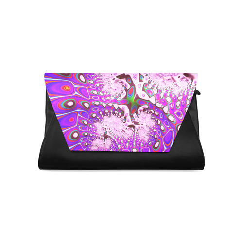 fractal fantasy 717A by JamColors Clutch Bag (Model 1630)