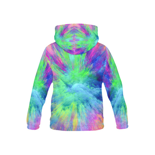 multicolorShock Hoodie All Over Print Hoodie for Kid (USA Size) (Model H13)