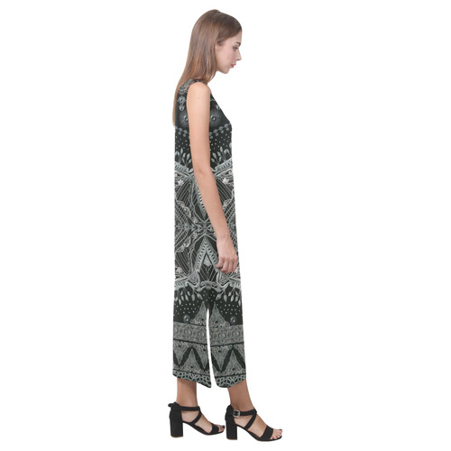 henne 10 Phaedra Sleeveless Open Fork Long Dress (Model D08)