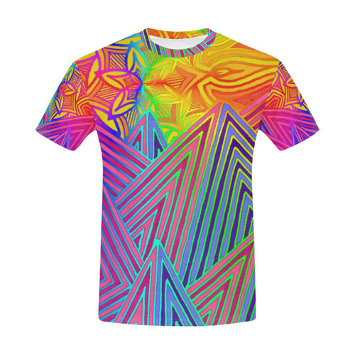 Altoid Sunset All Over Print T-Shirt for Men (USA Size) (Model T40)