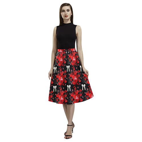 hearts and bows Aoede Crepe Skirt (Model D16)