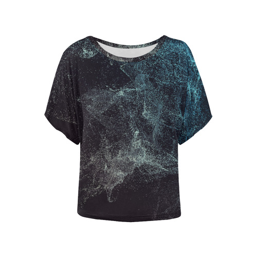 Cosmic Women's Batwing-Sleeved Blouse T shirt (Model T44)