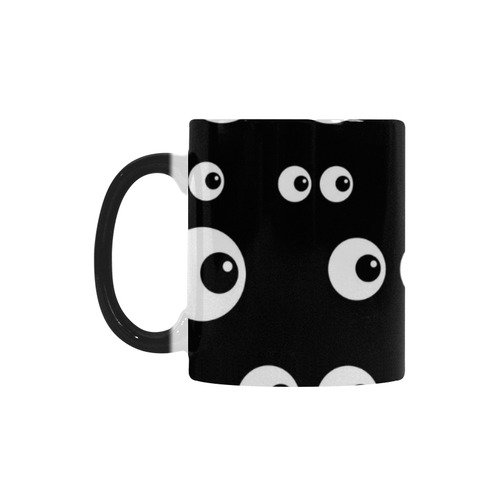 Black And White Eyes Custom Morphing Mug