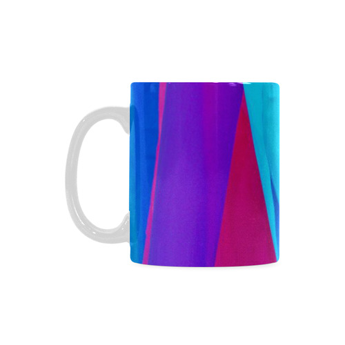 Pink & Purple Ribbons - Mug White Mug(11OZ)