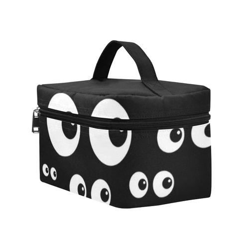 Black And White Eyes Lunch Bag/Large (Model 1658)